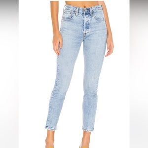 Levi's Light Wash 501 S Jeans - Pale Blue